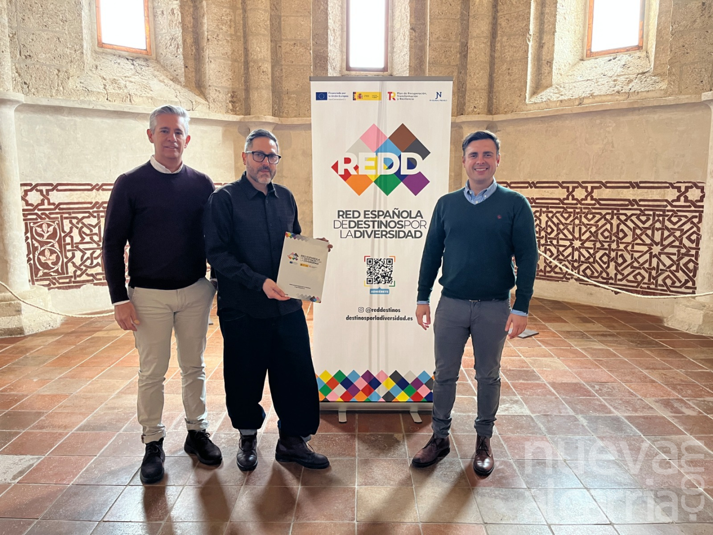 Brihuega firma con REDD el acuerdo para iniciar su adhesión y avanzar hacia un modelo de turismo inclusivo