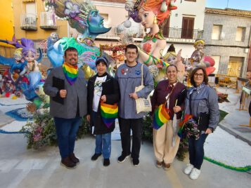 Las Fallas de Gandía vuelven a visibilizar la diversidad con un premio a la mejor escena LGTBI+